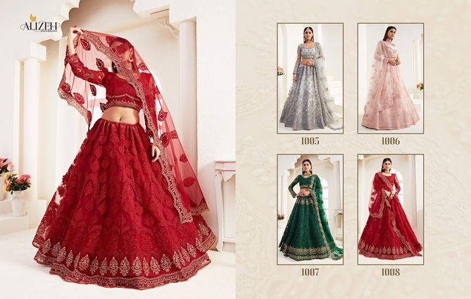 Bridal Heritage Vol 2 By Alizeh Wedding Lehenga Choli Wholesale Market In Surat